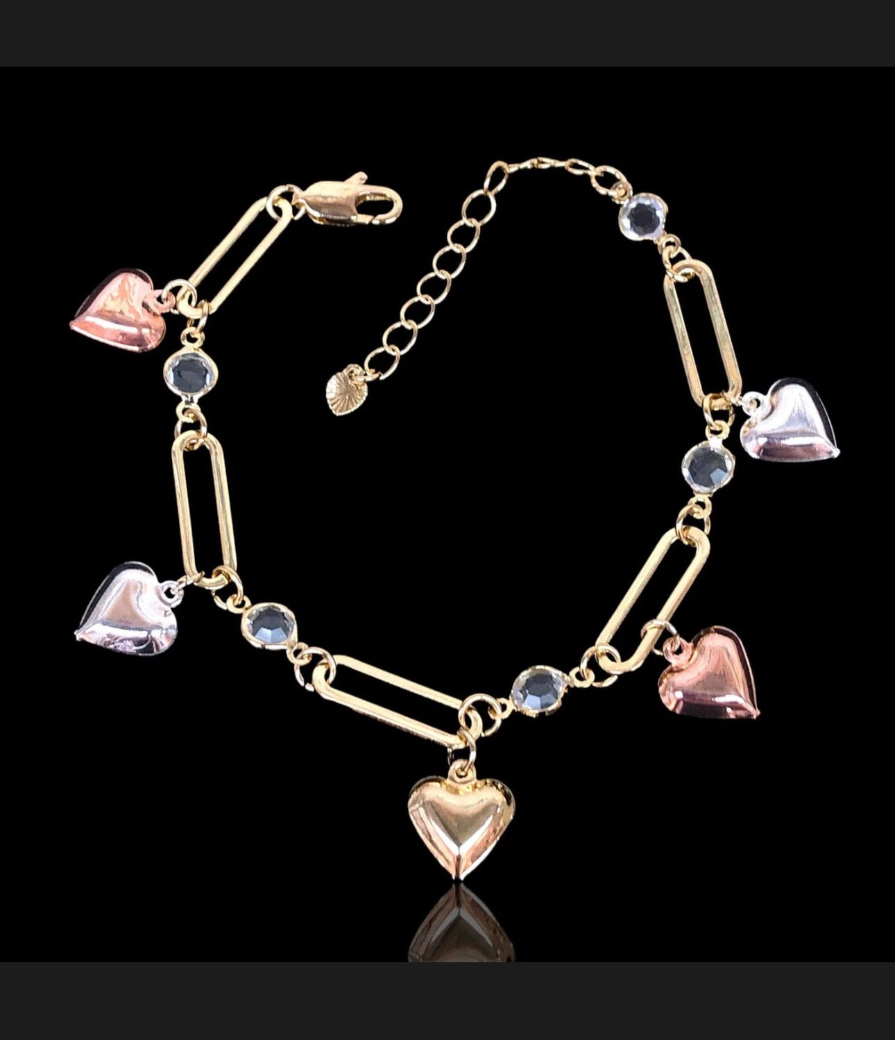 Heart charm Bracelet