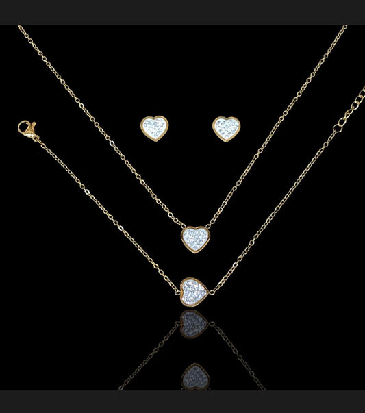 Diamond Heart set